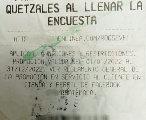Ofrece un premio en tus facturas